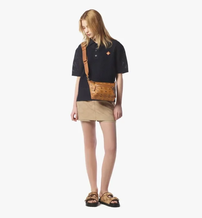 Aren Crossbody en Visetos Aren Crossbody en Visetos