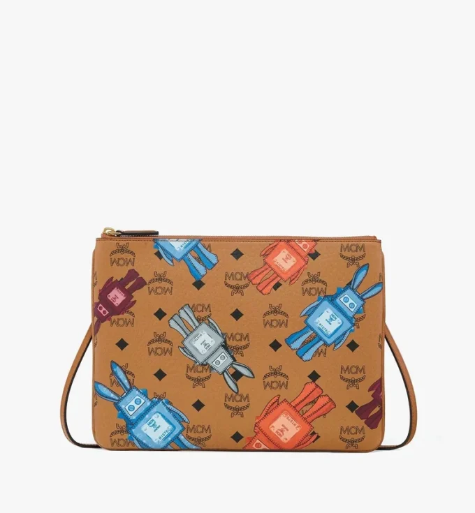 Aren Crossbody Pouch en Visetos Rabot Aren Crossbody Pouch en Visetos Rabot
