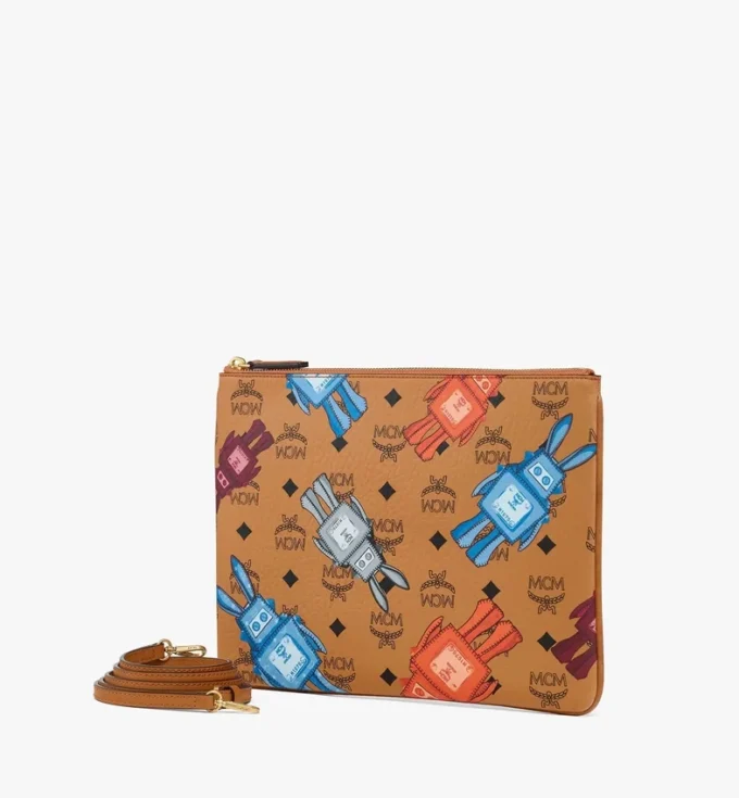 Aren Crossbody Pouch en Visetos Rabot Aren Crossbody Pouch en Visetos Rabot
