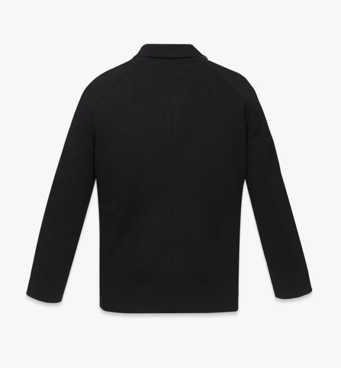 Blazer de ponte con parche con el logotipo