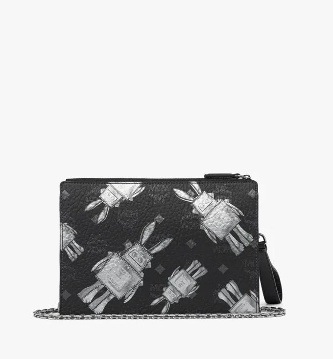 Bolsa de mano con asa de cadena en Rabot Visetos Bolsa de mano con asa de cadena en Rabot Visetos