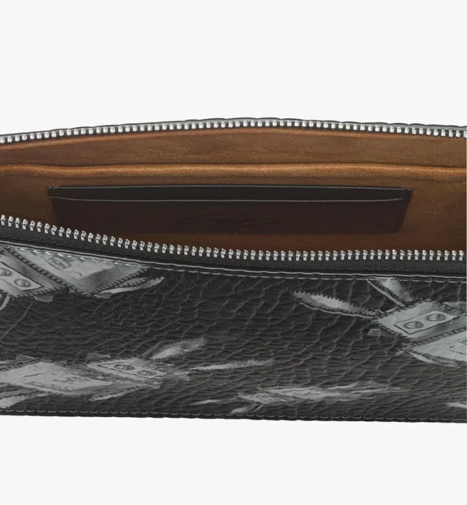 Bolsa de mano con asa de cadena en Rabot Visetos Bolsa de mano con asa de cadena en Rabot Visetos