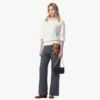 Bolso Aren Crossbody en piel con Maxi Monogram