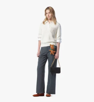 Bolso Aren Crossbody en piel con Maxi Monogram