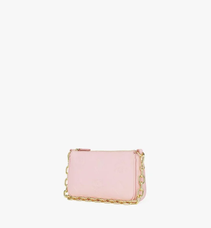 Bolso Aren Crossbody en piel con Maxi Monogram