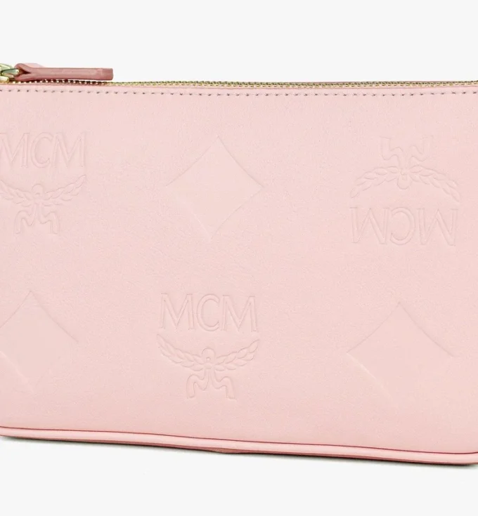 Bolso Aren Crossbody en piel con Maxi Monogram