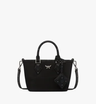 Bolso Aren Shopper de nailon reciclado y piel con estampado Monogram