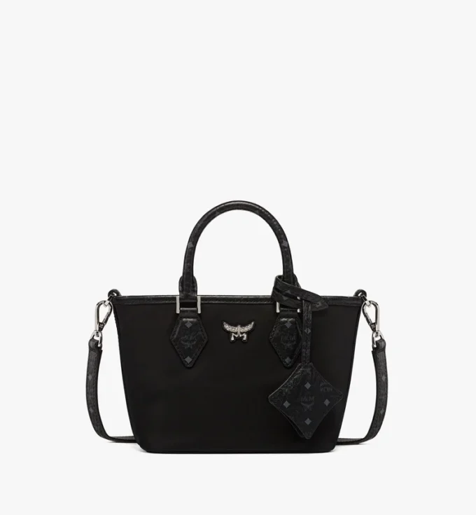 Bolso Aren Shopper de nailon reciclado y piel con estampado Monogram Bolso Aren Shopper de nailon reciclado y piel con estampado Monogram