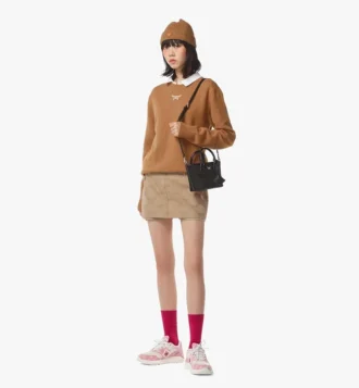 Bolso Aren Shopper de nailon reciclado y piel con estampado Monogram