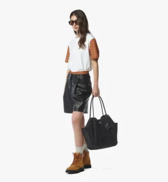 Bolso Aren Shopper en Econyl® y piel
