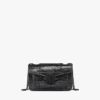 Bolso bandolera acolchado Travia en piel arrugada Bolso bandolera acolchado Travia en piel arrugada