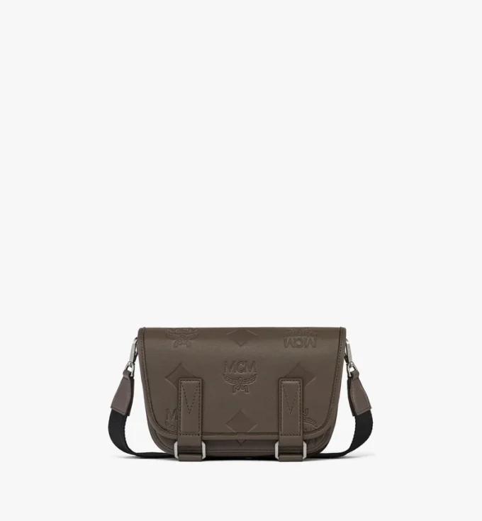 Bolso bandolera Aren en piel con Maxi Monogram Bolso bandolera Aren en piel con Maxi Monogram