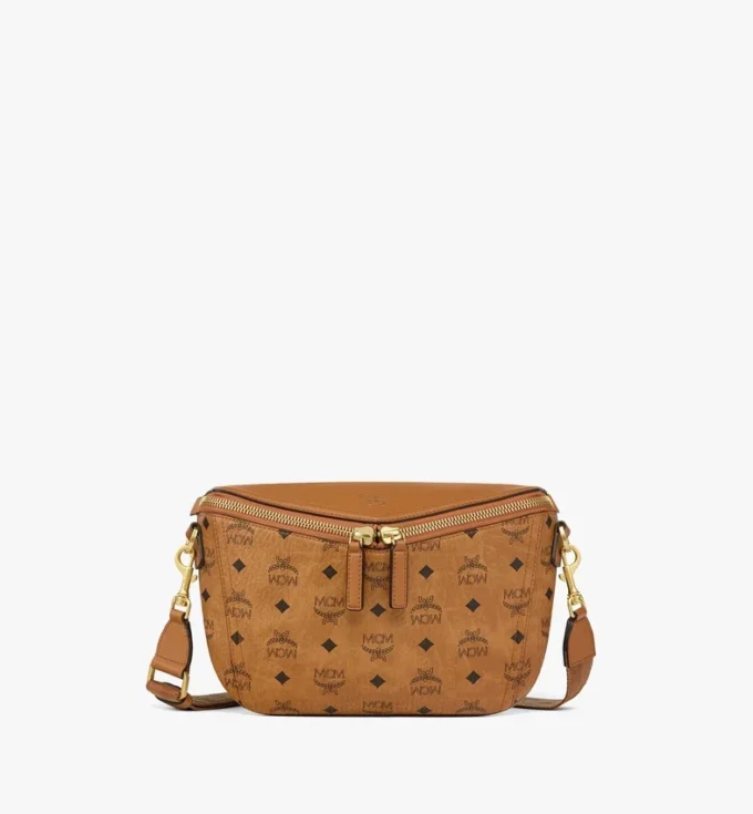 Bolso bandolera Diamant 3D en mezcla de piel Visetos Bolso bandolera Diamant 3D en mezcla de piel Visetos