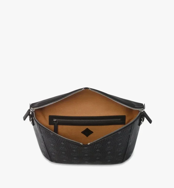 Bolso bandolera Diamant 3D en mezcla de piel Visetos Bolso bandolera Diamant 3D en mezcla de piel Visetos