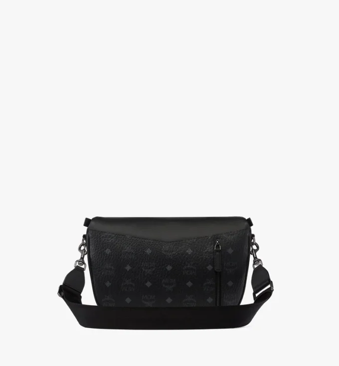 Bolso bandolera Diamant 3D en mezcla de piel Visetos Bolso bandolera Diamant 3D en mezcla de piel Visetos