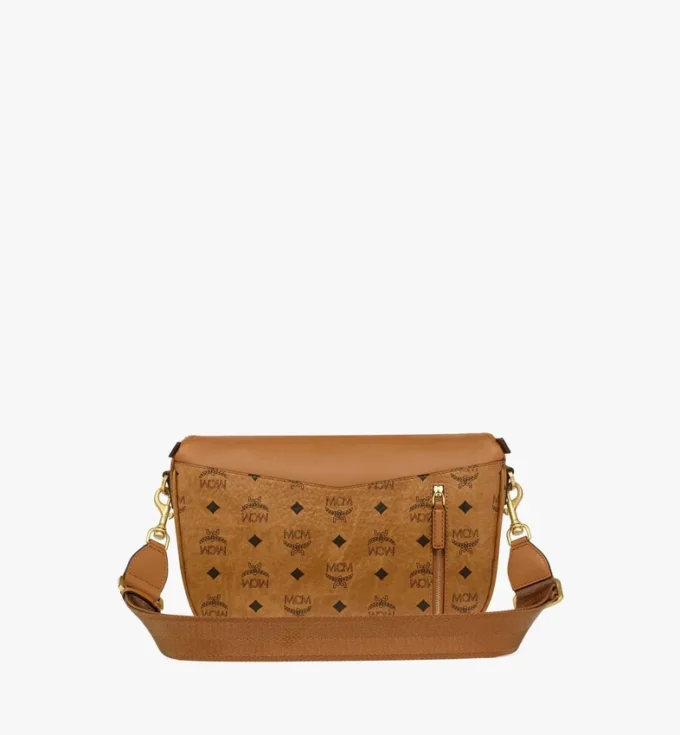 Bolso bandolera Diamant 3D en mezcla de piel Visetos Bolso bandolera Diamant 3D en mezcla de piel Visetos