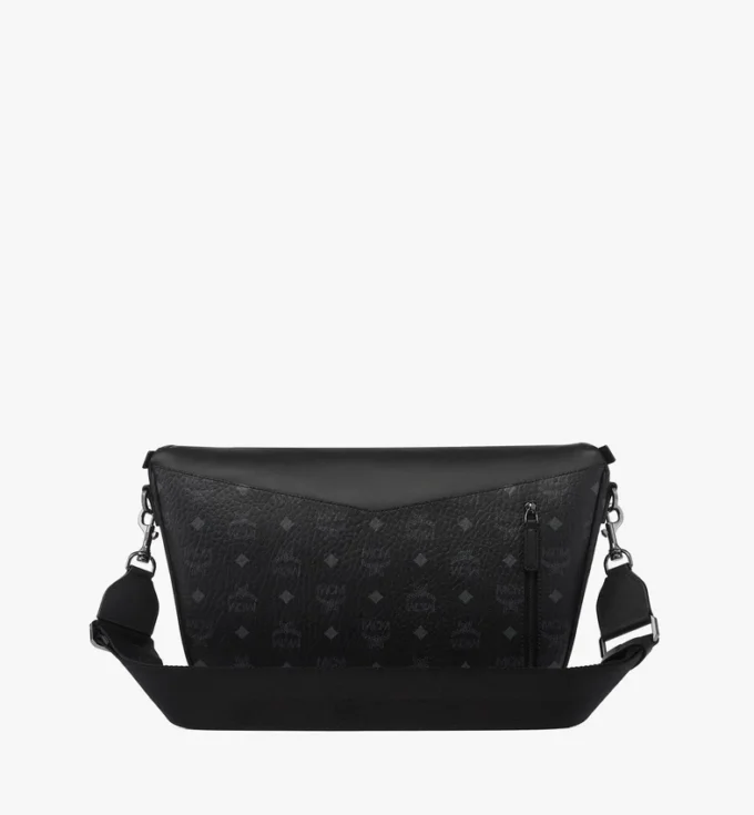 Bolso bandolera Diamant 3D en mezcla de piel Visetos Bolso bandolera Diamant 3D en mezcla de piel Visetos