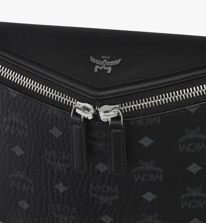 Bolso bandolera Diamant 3D en mezcla de piel Visetos Bolso bandolera Diamant 3D en mezcla de piel Visetos