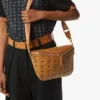 Bolso bandolera Diamant 3D en mezcla de piel Visetos Bolso bandolera Diamant 3D en mezcla de piel Visetos