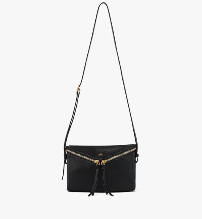Bolso bandolera Diamant 3D en piel de cabra Bolso bandolera Diamant 3D en piel de cabra