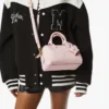 Bolso Boston Ella en piel con Maxi Monogram Bolso Boston Ella en piel con Maxi Monogram