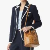 Bolso con cordón Dessau Drawstring en Visetos