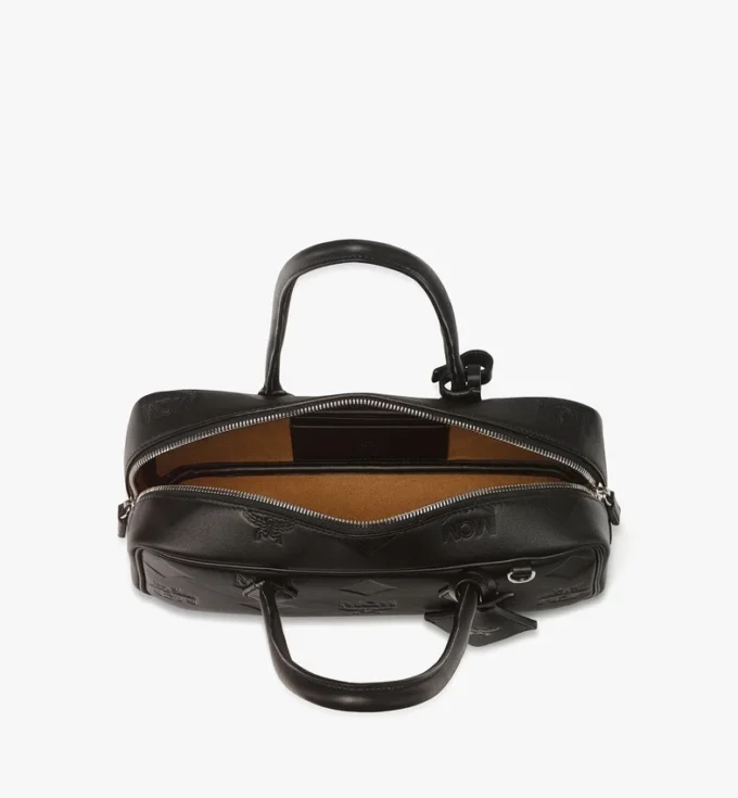 Bolso de hombro Aren East West en piel Maxi Monogram Bolso de hombro Aren East West en piel Maxi Monogram
