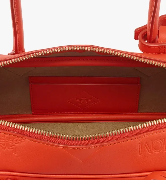 Bolso de hombro Aren East West en piel Maxi Monogram Bolso de hombro Aren East West en piel Maxi Monogram