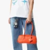 Bolso de hombro Aren East West en piel Maxi Monogram Bolso de hombro Aren East West en piel Maxi Monogram