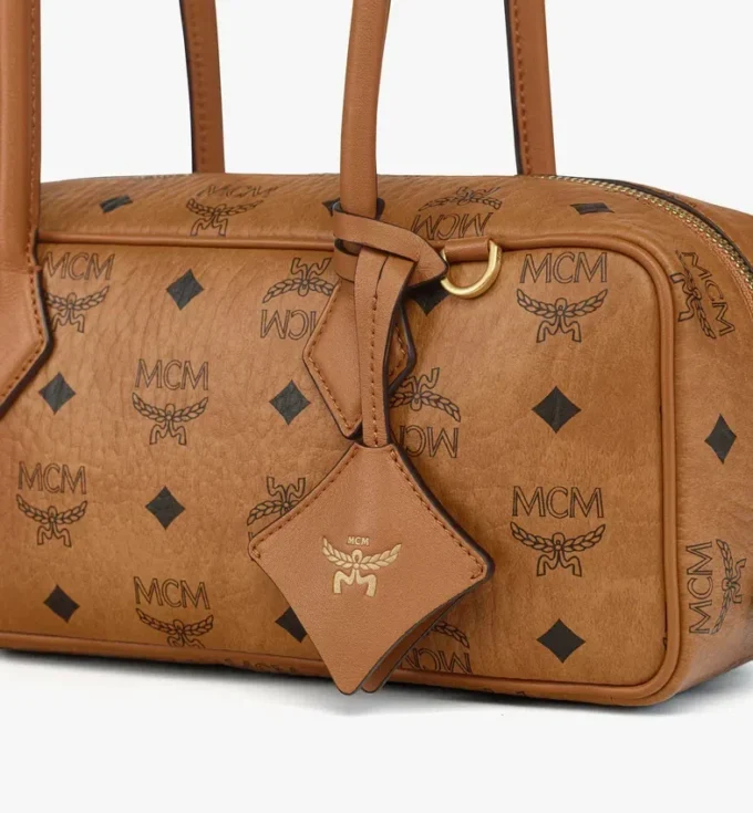 Bolso de hombro Aren East West en Visetos Bolso de hombro Aren East West en Visetos