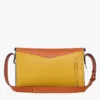 Bolso de hombro Diamant 3D en ante y piel de becerro