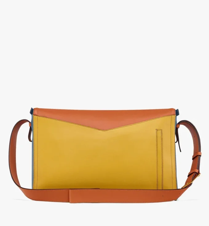 Bolso de hombro Diamant 3D en ante y piel de becerro
