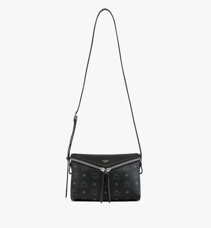 Bolso de hombro Diamant 3D en mezcla de piel Visetos Bolso de hombro Diamant 3D en mezcla de piel Visetos