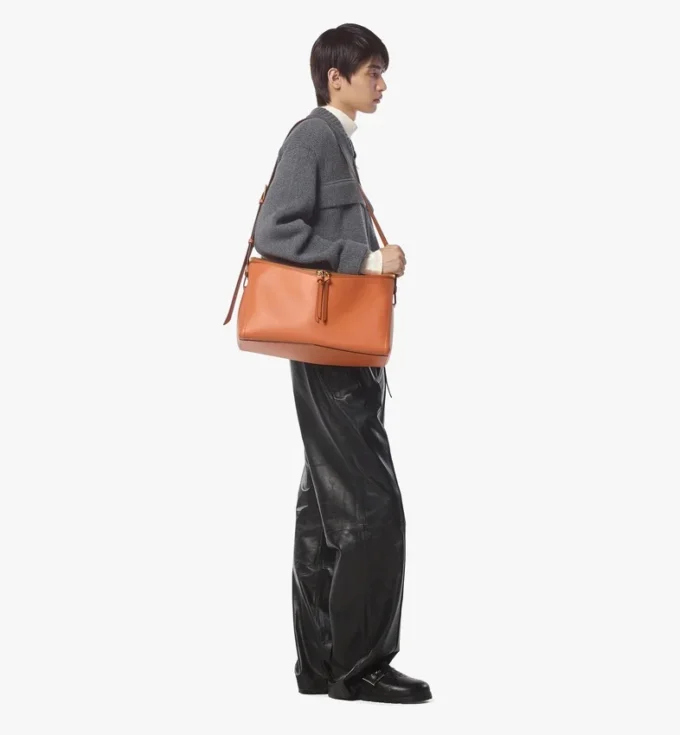 Bolso de hombro Diamant 3D en piel de becerro Bolso de hombro Diamant 3D en piel de becerro