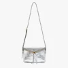 Bolso de hombro Diamant 3D en piel de becerro metalizada