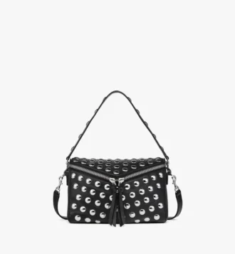 Bolso de hombro Diamant 3D en piel de cordero Galactic Gala