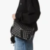 Bolso de hombro Diamant 3D en piel de cordero Galactic Gala