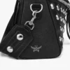 Bolso de hombro Diamant 3D en piel de cordero Galactic Gala