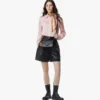 Bolso de hombro Diamond en mezcla de piel Visetos Bolso de hombro Diamond en mezcla de piel Visetos
