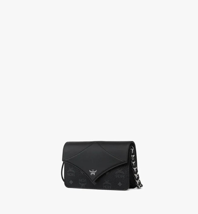 Bolso de hombro Diamond en mezcla de piel Visetos Bolso de hombro Diamond en mezcla de piel Visetos