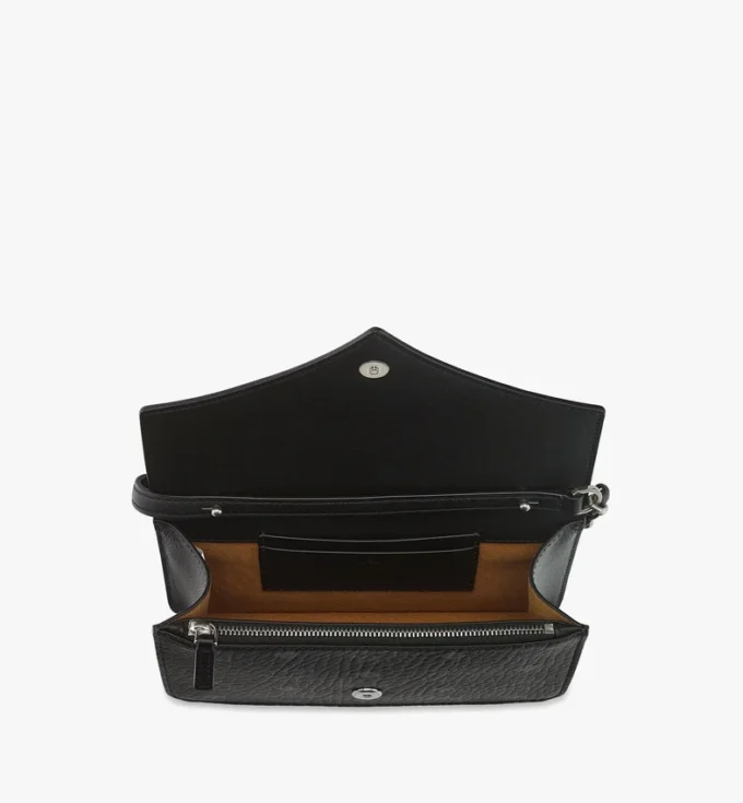 Bolso de hombro Diamond en mezcla de piel Visetos Bolso de hombro Diamond en mezcla de piel Visetos