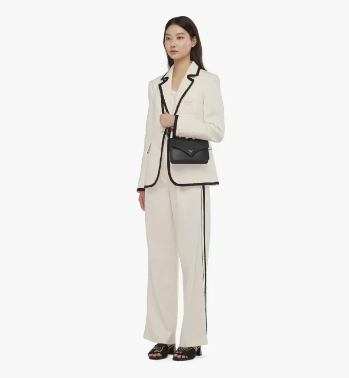 Bolso de hombro Diamond en piel de becerro