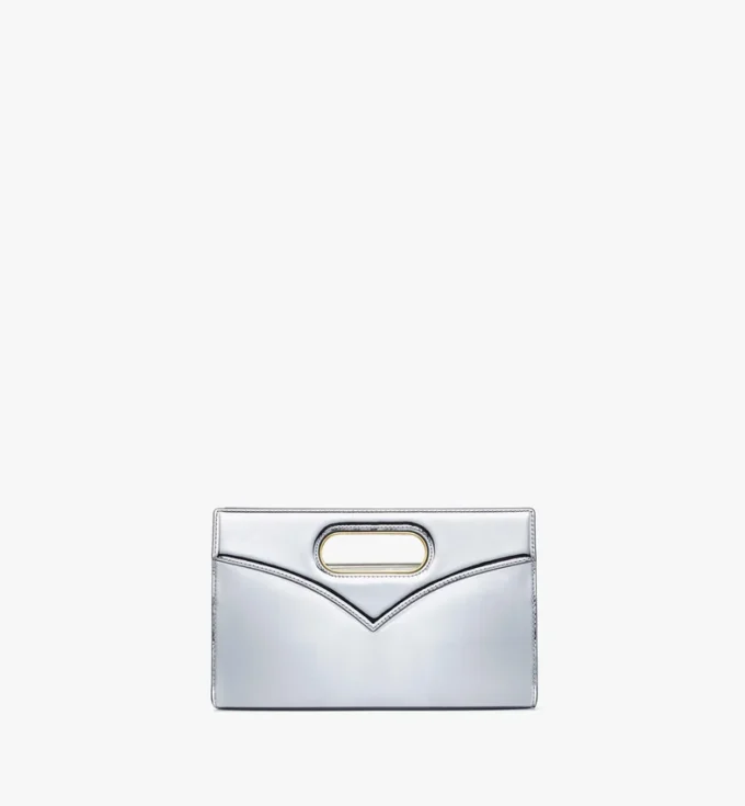 Bolso Diamond en piel metalizada con efecto espejo Bolso Diamond en piel metalizada con efecto espejo