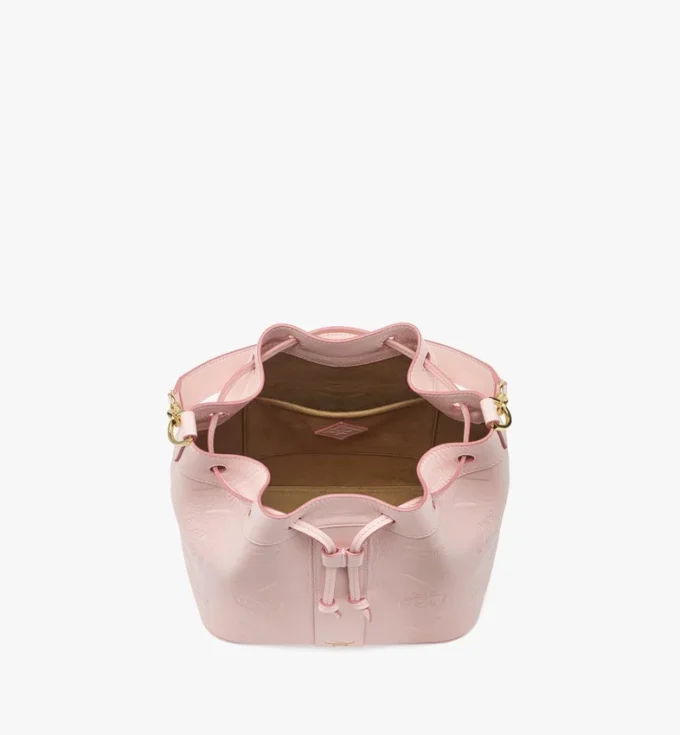 Bolso Drawstring Dessau en piel con Maxi Monogram Bolso Drawstring Dessau en piel con Maxi Monogram