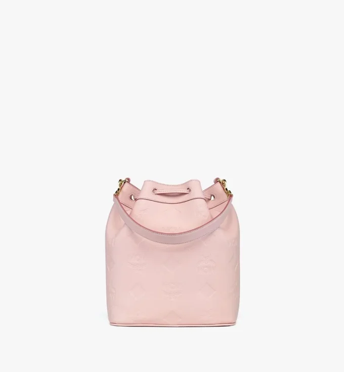Bolso Drawstring Dessau en piel con Maxi Monogram Bolso Drawstring Dessau en piel con Maxi Monogram