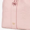 Bolso Drawstring Dessau en piel con Maxi Monogram Bolso Drawstring Dessau en piel con Maxi Monogram