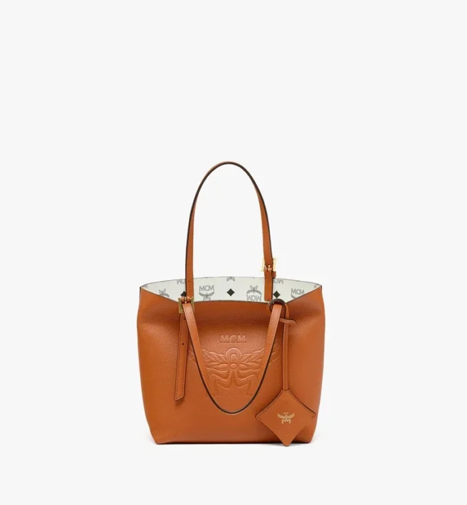 Bolso Himmel Shopper en piel con logotipo en relieve Bolso Himmel Shopper en piel con logotipo en relieve