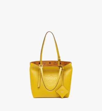 Bolso Himmel Shopper en piel con logotipo en relieve