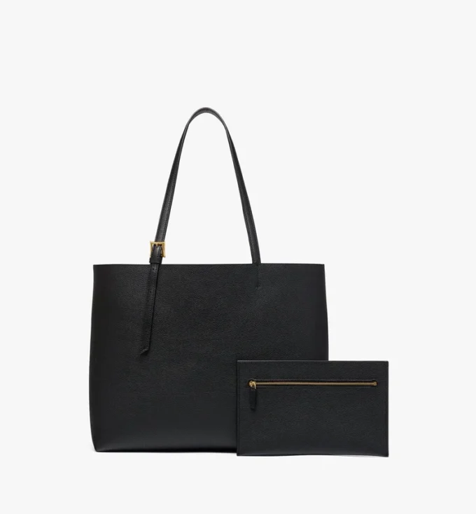 Bolso Himmel Shopper en piel con logotipo en relieve Bolso Himmel Shopper en piel con logotipo en relieve