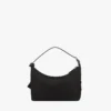 Bolso Hobo Aren de nailon reciclado y piel con estampado Monogram